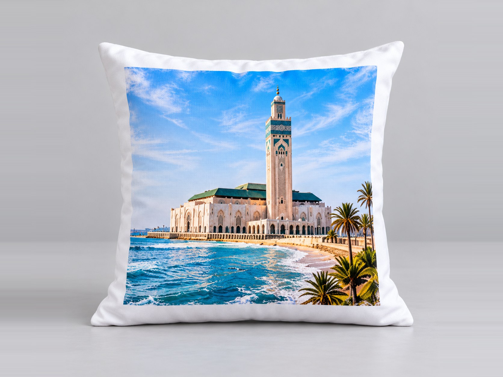 Coussin — impression à Marrakech